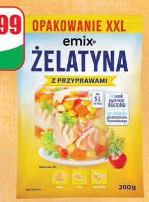 Żelatyna z przyprawami promocja w Dino