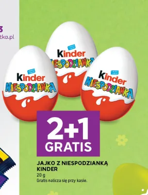 Jajko niespodzianka promocja w Stokrotka