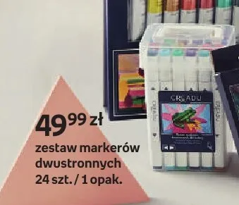 Zestaw markerów dwustronnych Creadu promocja w Empik