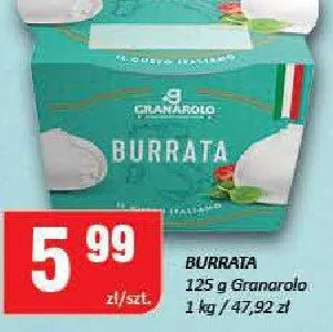 Burrata promocja w Chorten