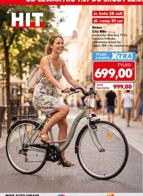 Rower City Bike promocja w Kaufland