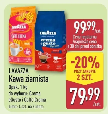 Kawa ziarnista promocja w Aldi