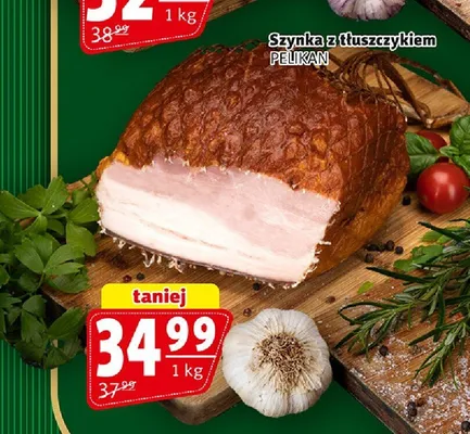 Szynka z tłuszczykiem PELIKAN promocja w Prim Market