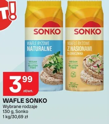 Wafle Sonko promocja w Chorten