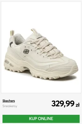 Sneakersy Skechers D'Lites promocja w eobuwie.pl