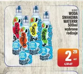 Woda smakowa Kubuś Waterrr cytryna promocja w Tomi Markt