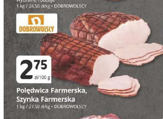 Szynka Farmerska Dobrowolscy promocja w Marketvita
