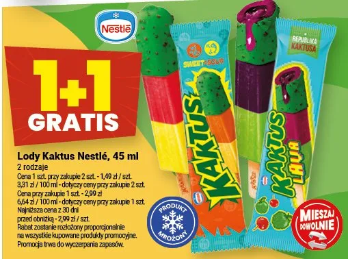 Lody Kaktus promocja w Twój Market
