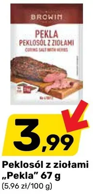 Peklosól z ziołami "Pekla" 67 g promocja w Bricomarche