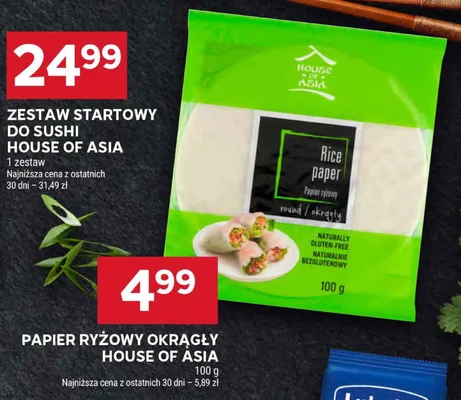 Zestaw startowy do sushi promocja w Stokrotka