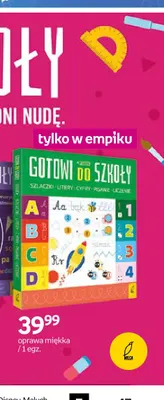 Książka Gotowi do szkoły Szlaczki Litery Cyfry Pisanie Liczenie Wilga promocja w Empik
