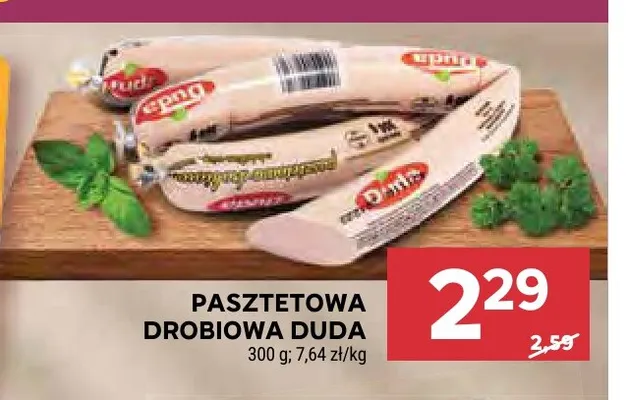 Pasztetowa drobiowa Duda promocja w Stokrotka