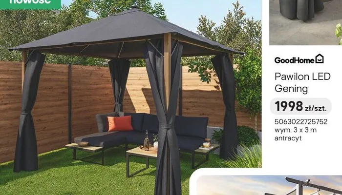 Pawilon LED Gening promocja w Castorama