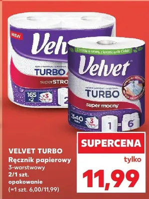 Ręcznik papierowy 3-warstwowy promocja w Kaufland