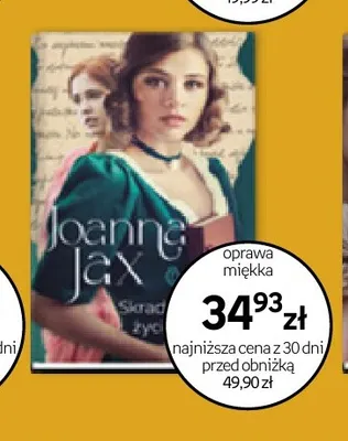 Książka Skradzione życie Joanna Jax promocja w Empik
