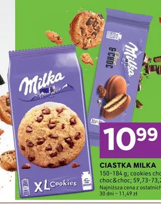 Ciastka Milka Choc & promocja w Stokrotka