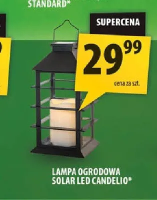 Lampa ogrodowa solar LED Candelio promocja w Arhelan