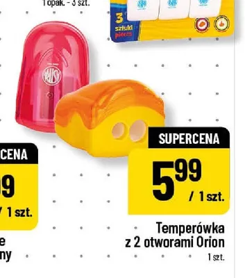 Temperówka z 2 otworami Orion promocja w POLOmarket