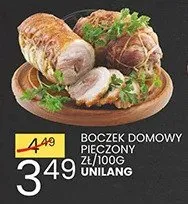 Boczek domowy promocja w Wafelek