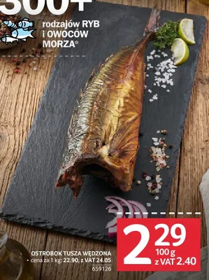 Ostrobok tusza wędzona promocja w Selgros