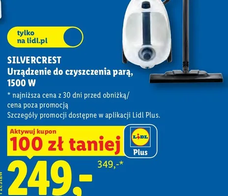 Urządzenie do czyszczenia parą Silvercrest promocja w Lidl