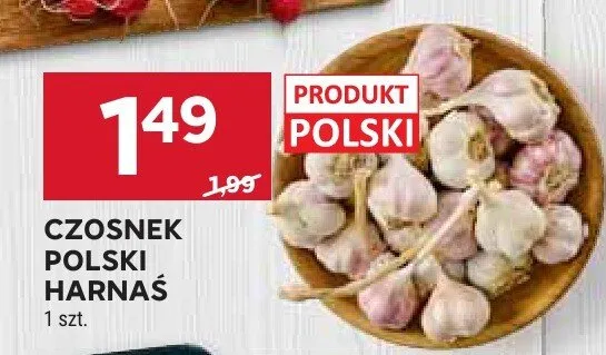 Czosnek polski Harnaś promocja w Stokrotka