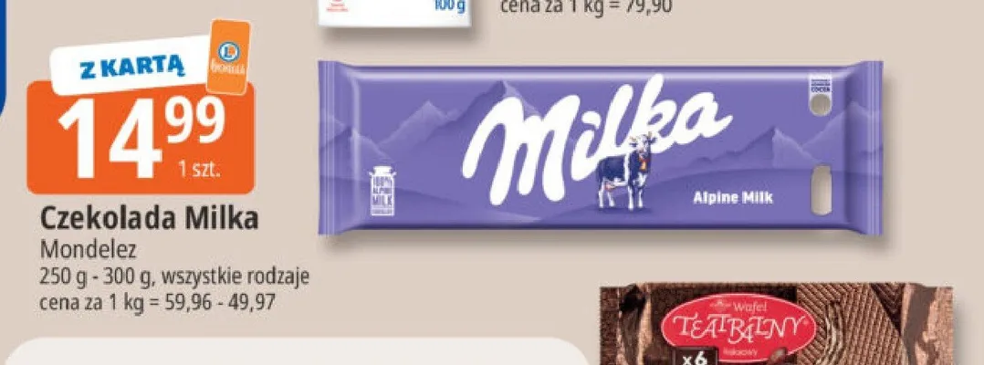 Czekolada Milka promocja w Leclerc