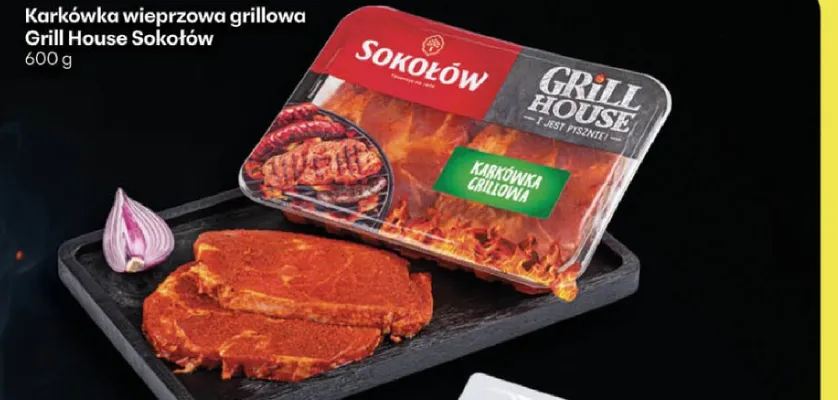 Karkówka wieprzowa grillowa promocja w Delikatesy Centrum