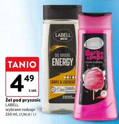 Żel pod prysznic wybrane rodzaje promocja w Intermarche