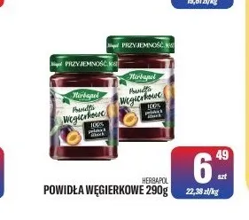 Powidła węgierkowe Herbapol promocja w Tomi Markt
