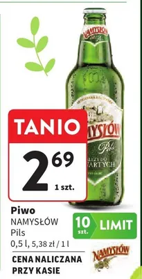 Piwo Pils promocja w Intermarche