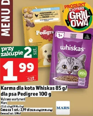 Karma dla psa Pedigree promocja w TOPAZ
