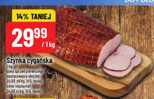 Szynka cygańska promocja w POLOmarket