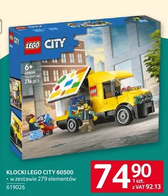 Klocki LEGO CITY 60500 promocja w Selgros