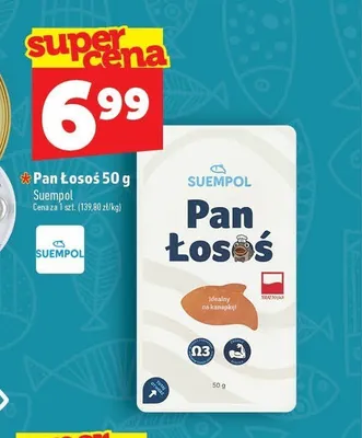 Łosoś wędzony Pan Łosoś Suempol promocja w TOPAZ