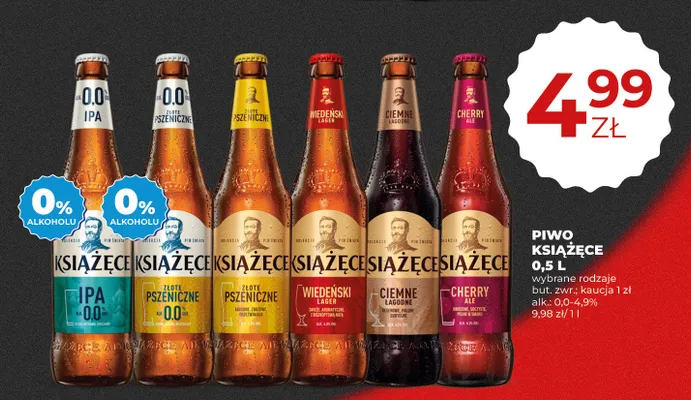 Piwo Książęce Wiedeński Lager promocja w Duży Ben