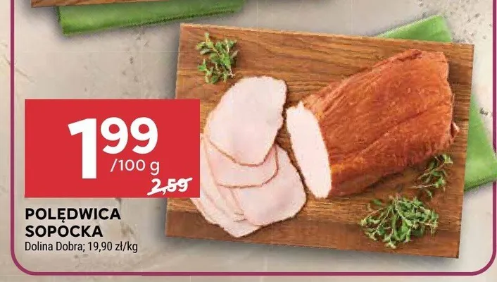 Polędwica Sopocka Dolina Dobra promocja w Stokrotka