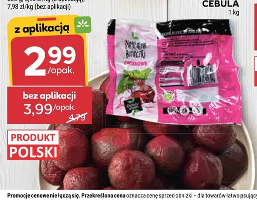 Buraki gotowane całe promocja w Stokrotka