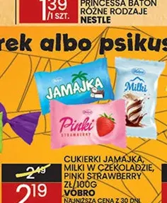 Cukierki Jamajka Vobro promocja w Wafelek