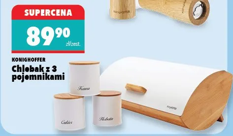 Chlebak z 3 pojemnikami promocja w Biedronka Home