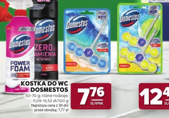 Kostka do wc Domestos promocja w Stokrotka