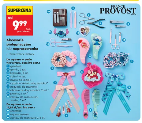 Zestaw do manicure'u 3 el. promocja w Biedronka