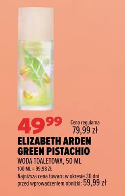 Woda toaletowa Elizabeth Arden Green Pistachio promocja w Drogerie Natura