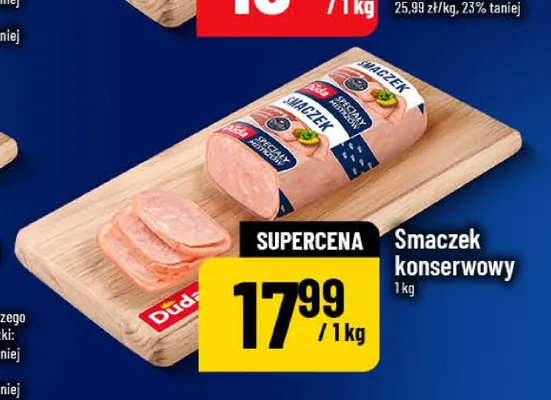 Smaczek konserwowy Duda promocja w POLOmarket