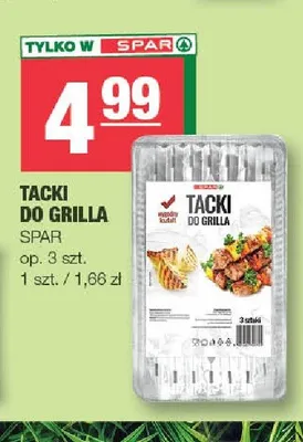 Tacki do grilla SPAR promocja w SPAR