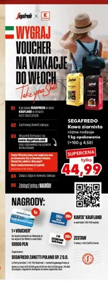 Kawa ziarnista Segafredo Caffè Crema Classico promocja w Kaufland