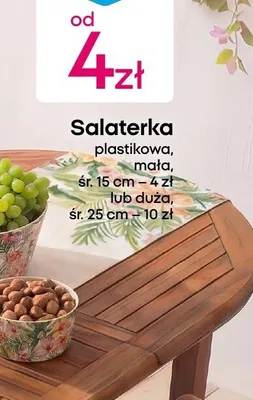 Salaterka plastikowa mała promocja w Pepco