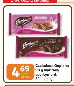 Czekolada Goplana promocja w Gama