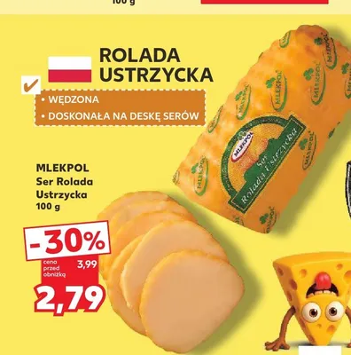 Ser Rolada Ustrzycka Mlekpol promocja w Kaufland