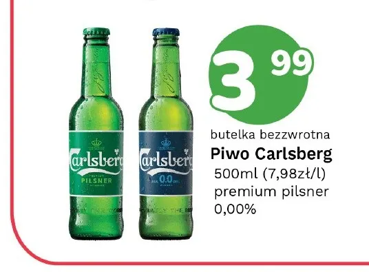 Piwo Carlsberg premium pilsner promocja w Limonka